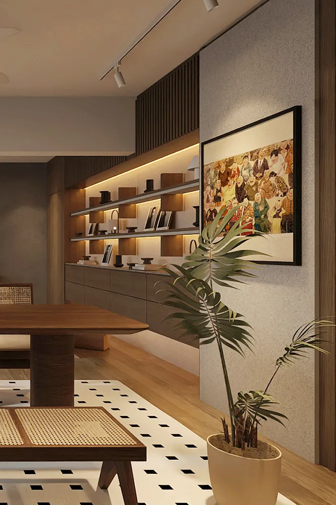 Phase 22 Design - The Akaré - HDB | Modern Interior Design Kuala Lumpur