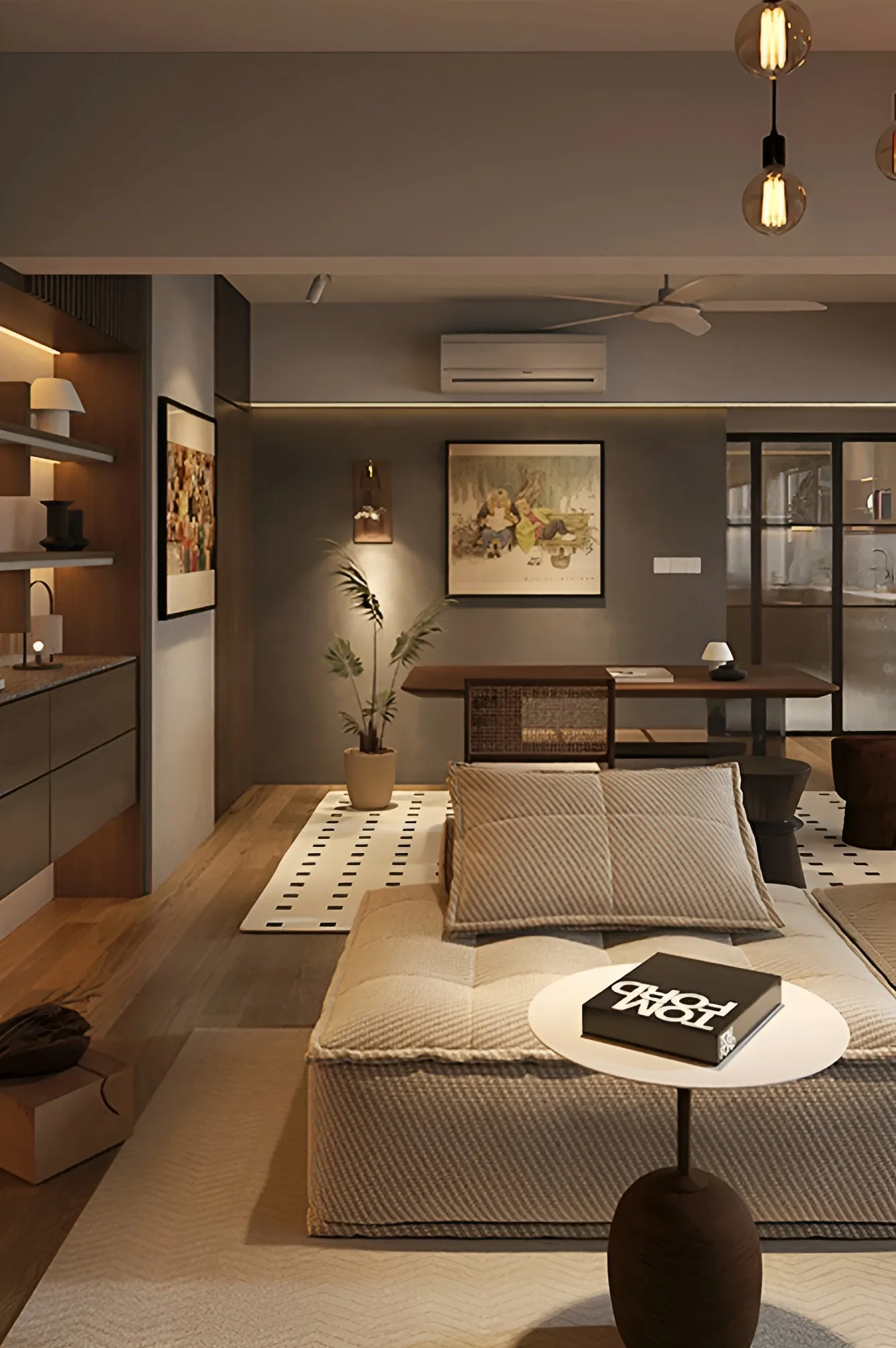 Phase 22 Design - The Akaré - HDB | Modern Interior Design Kuala Lumpur