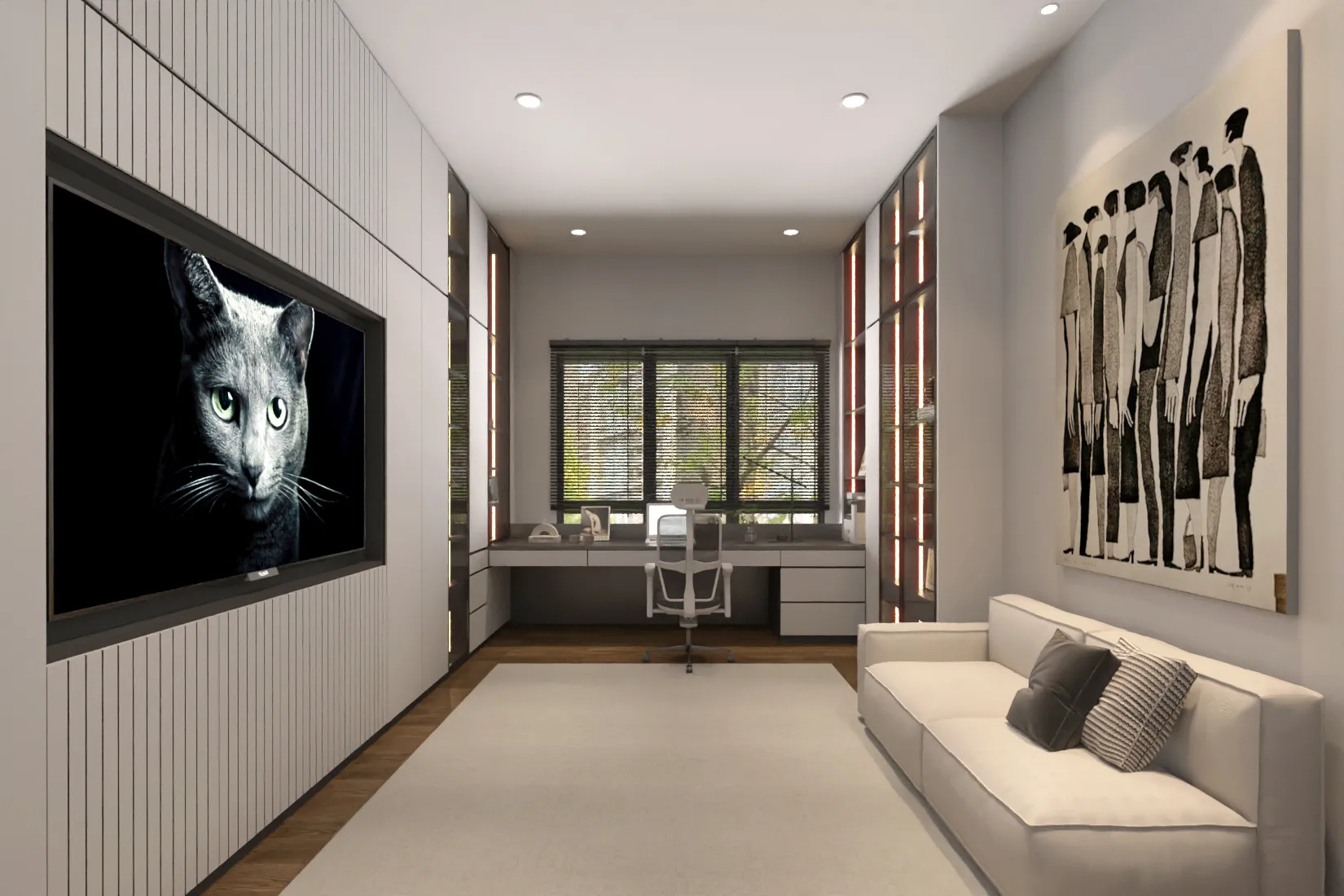 Phase 22 Design - Felencia - Semi-D | Modern Interior Design Kuala Lumpur