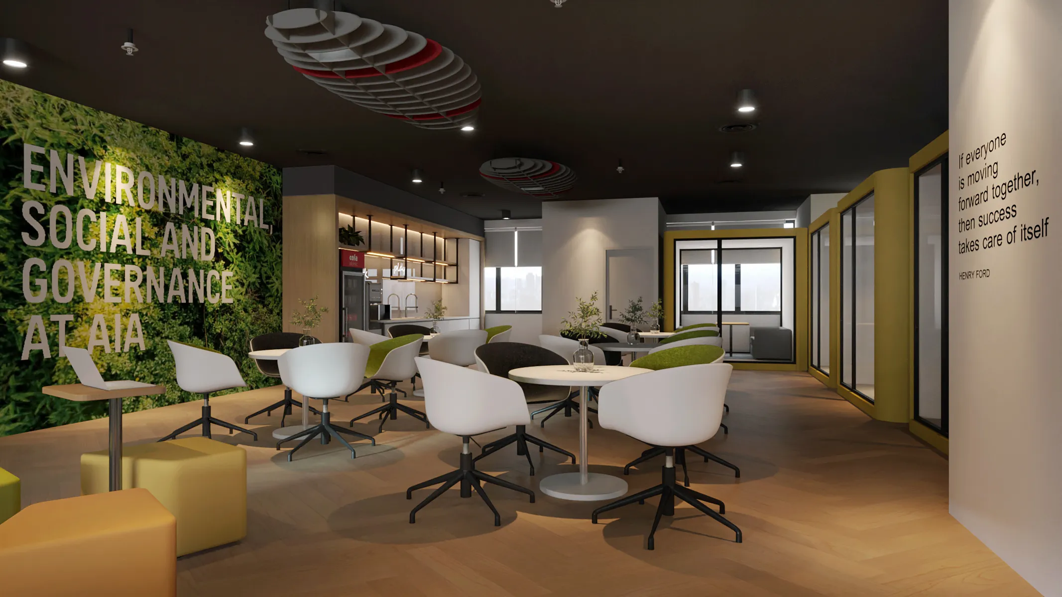 Phase 22 Design - Insurance Menara Sentral - level 10 | Modern Interior Design Kuala Lumpur