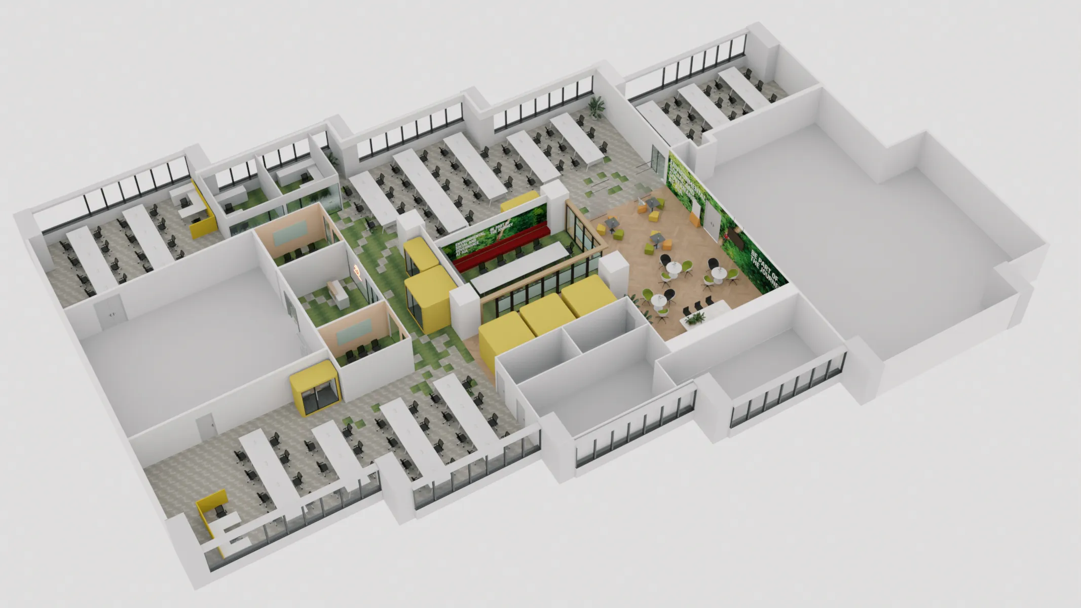 Phase 22 Design - Insurance Menara Sentral - level 11 | Modern Interior Design Kuala Lumpur