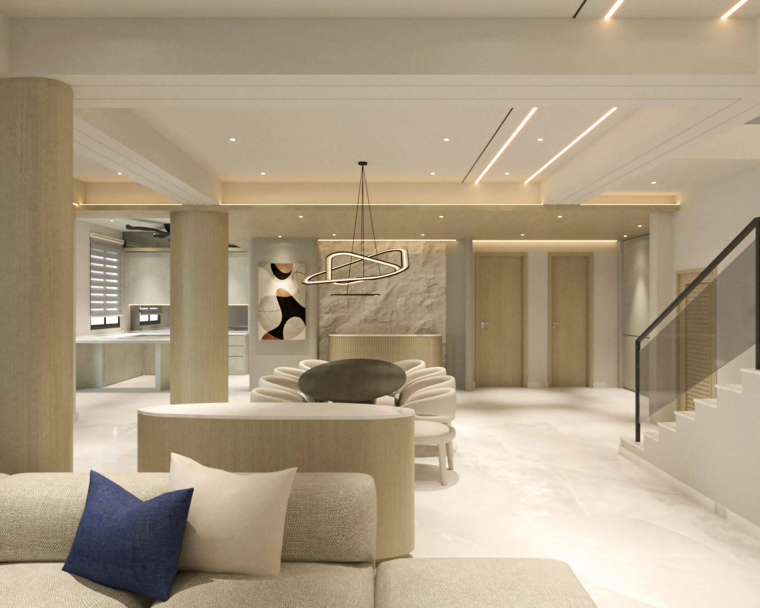 Phase 22 Design - Solene - SemiD | Modern Interior Design Kuala Lumpur
