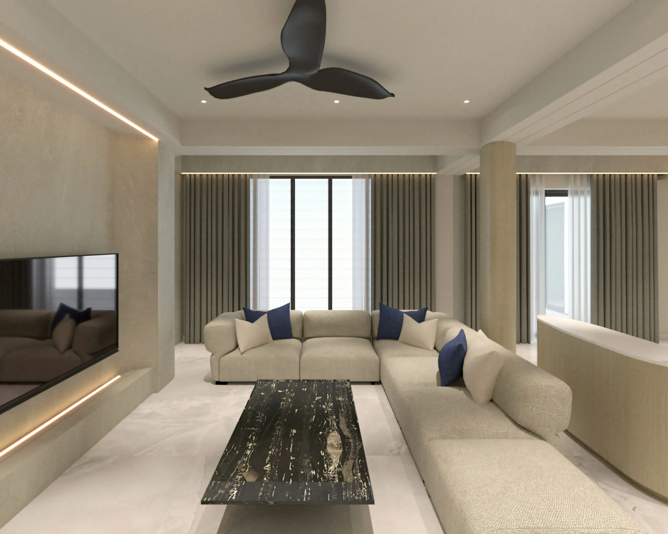 Phase 22 Design - Solene - SemiD | Modern Interior Design Kuala Lumpur