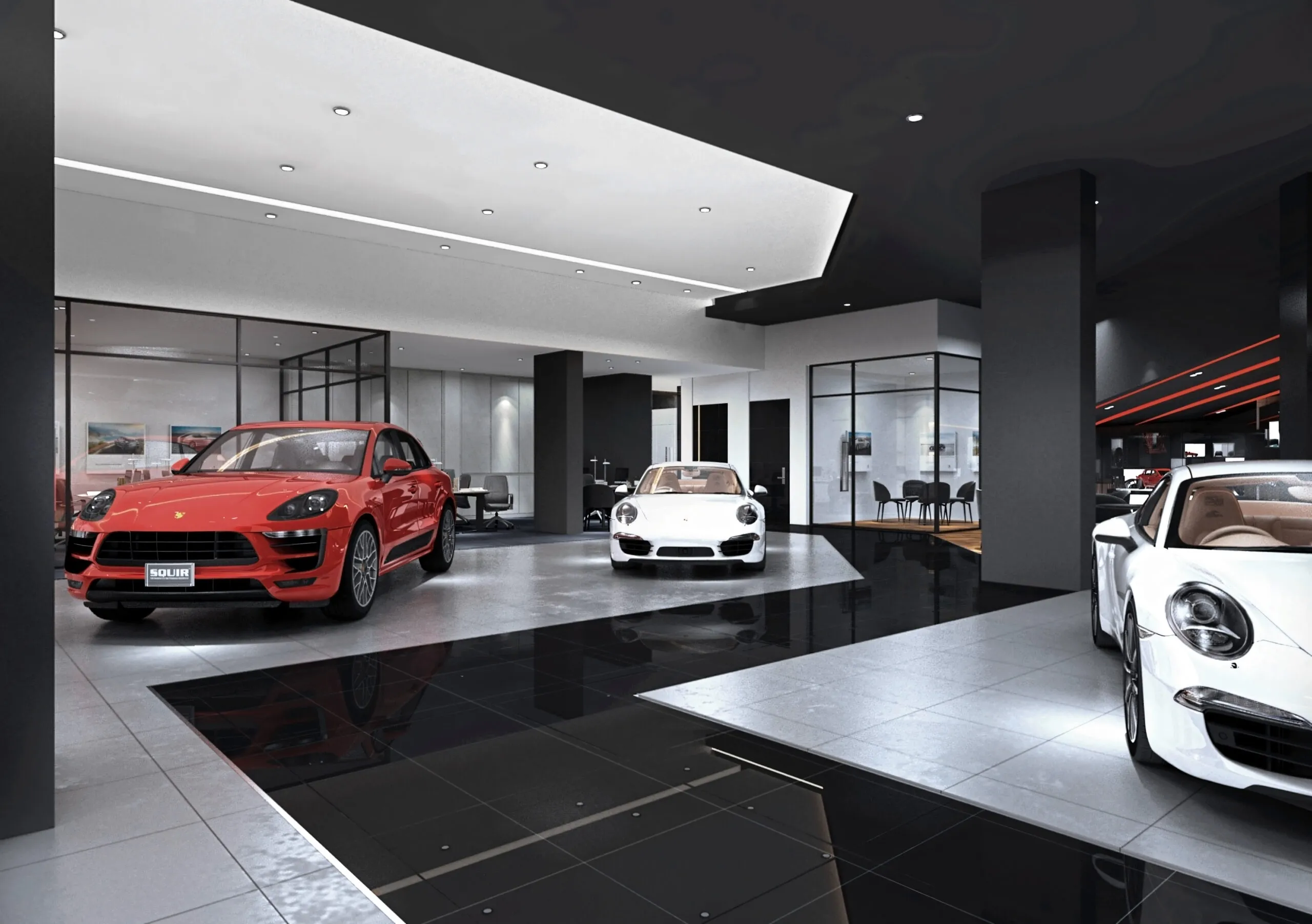 Phase 22 Design - KLT- Car Showroom Commercial Space | Interior Design KL
